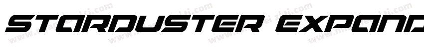 Starduster Expanded字体转换